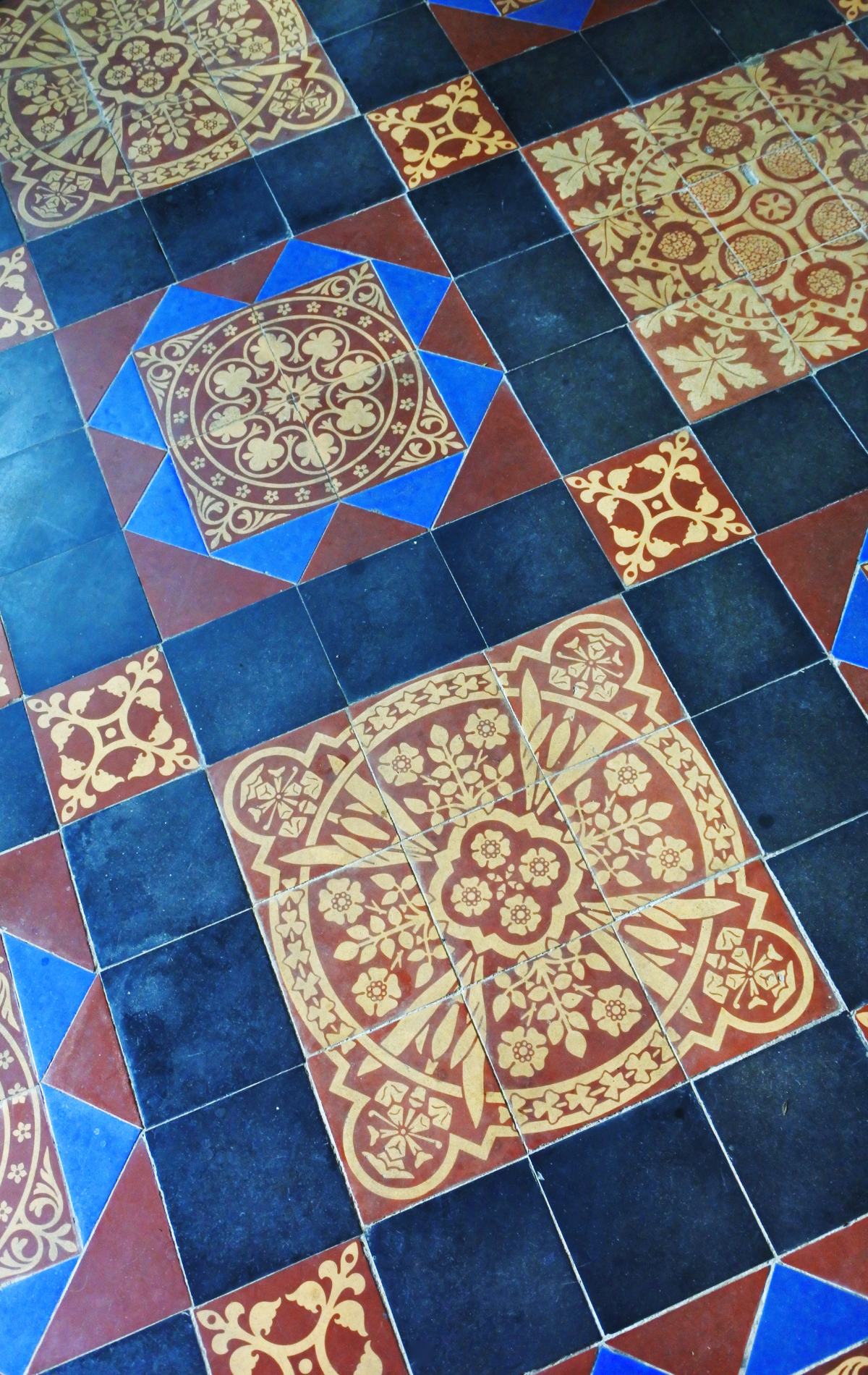 Victorian tiling restoration