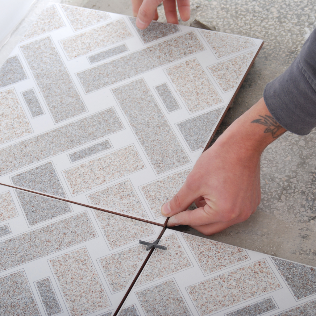 commercial ceramic tile installation