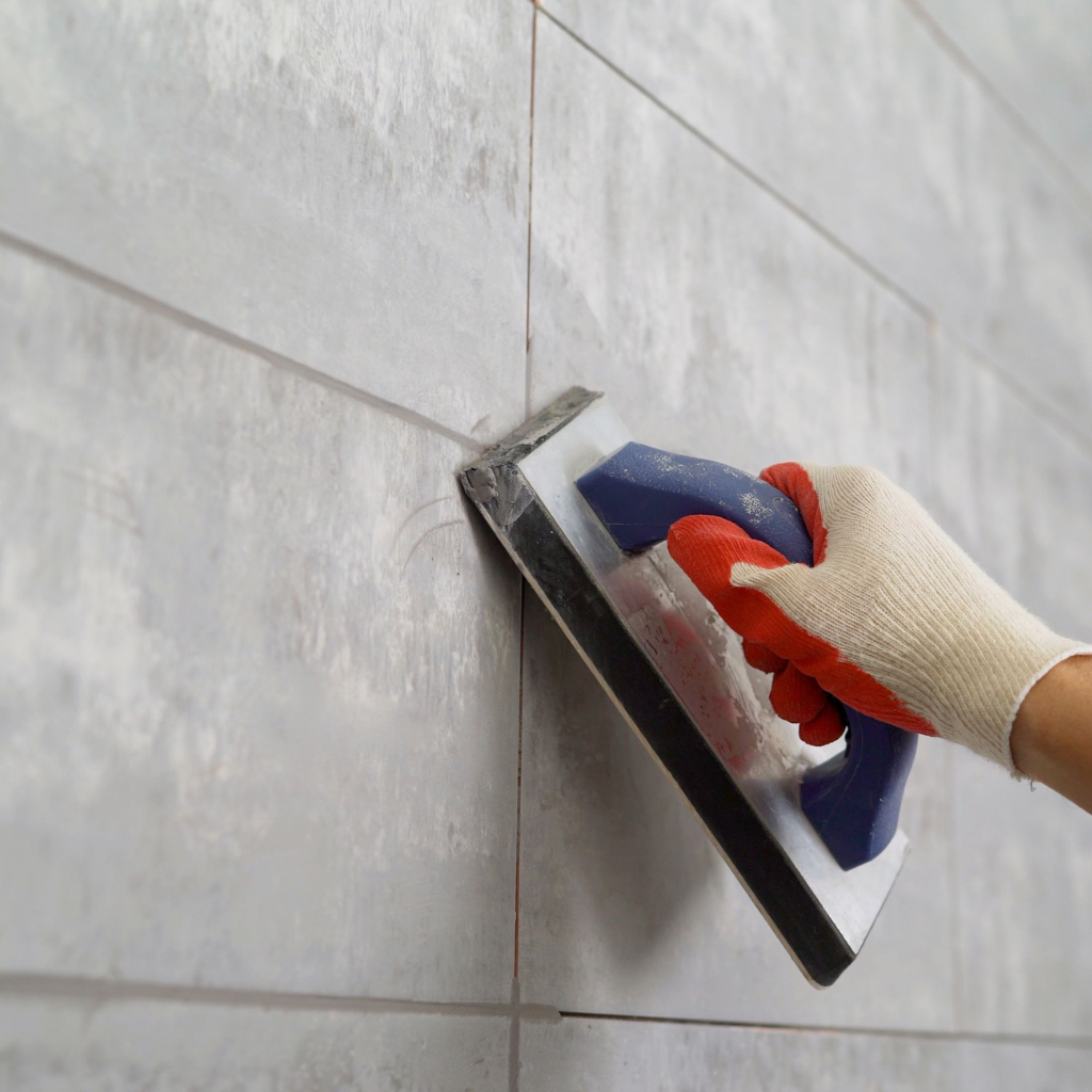 commercial ceramic tile installation