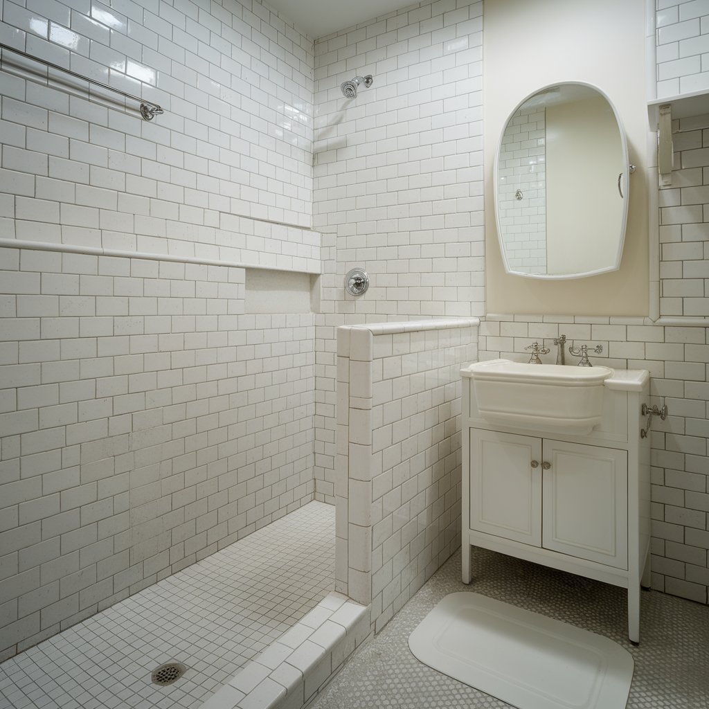 how long to tile a bathroom shower