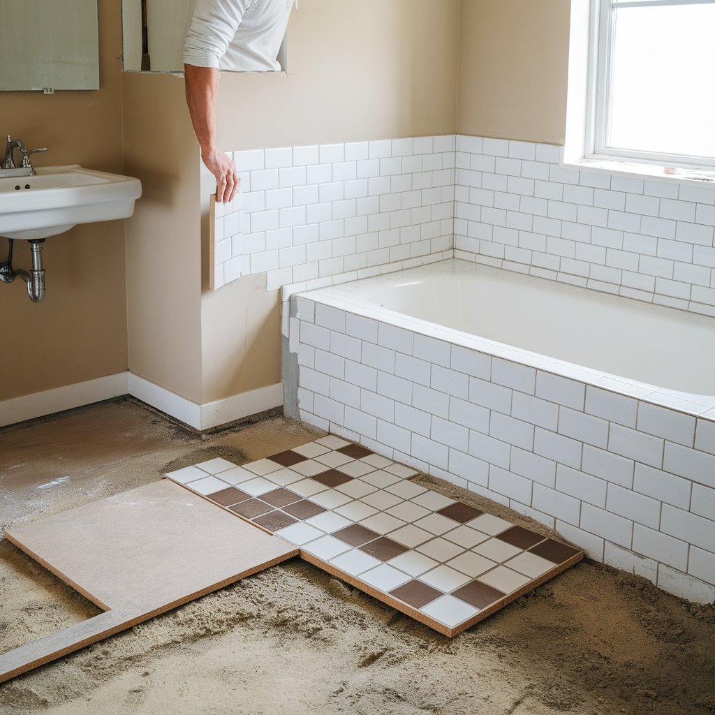 How to Install Ceramic Tile in the Bathroom