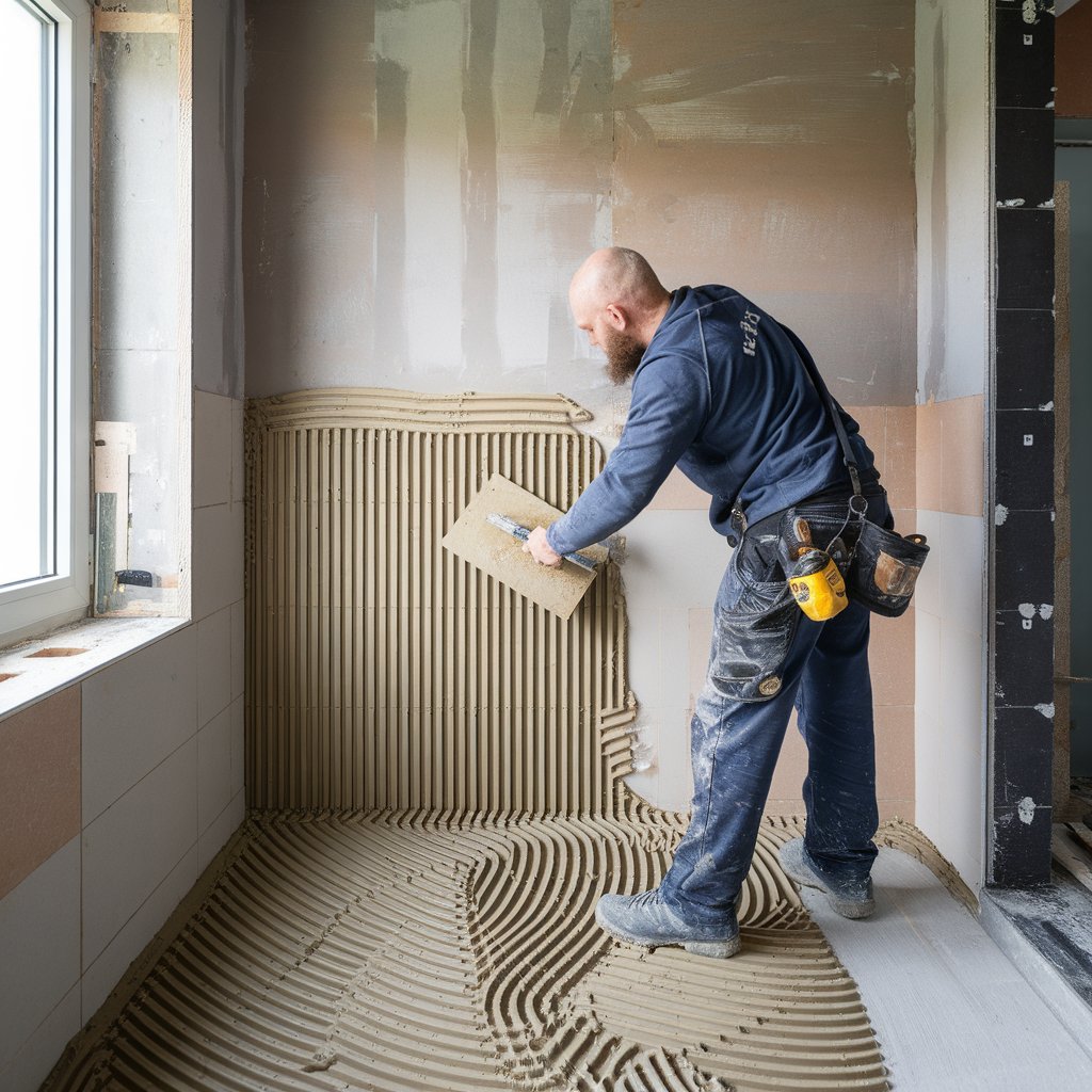 How to Install Ceramic Tile in the Bathroom