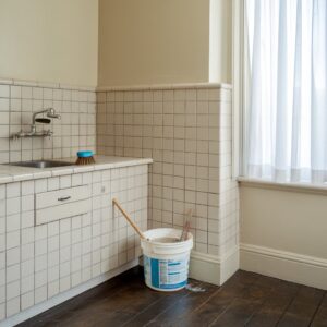 how to clean kitchen tiles