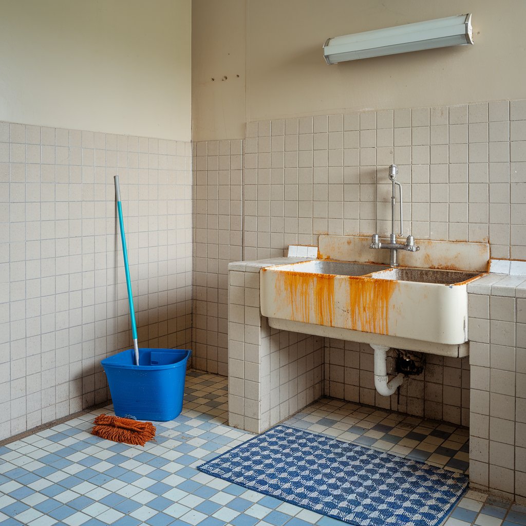 how to clean kitchen tiles