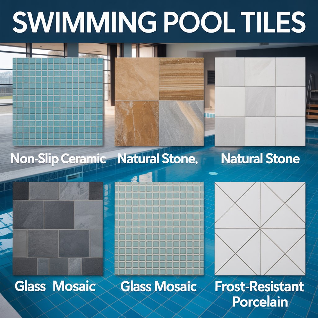 what tiles are suitable for swimming pools