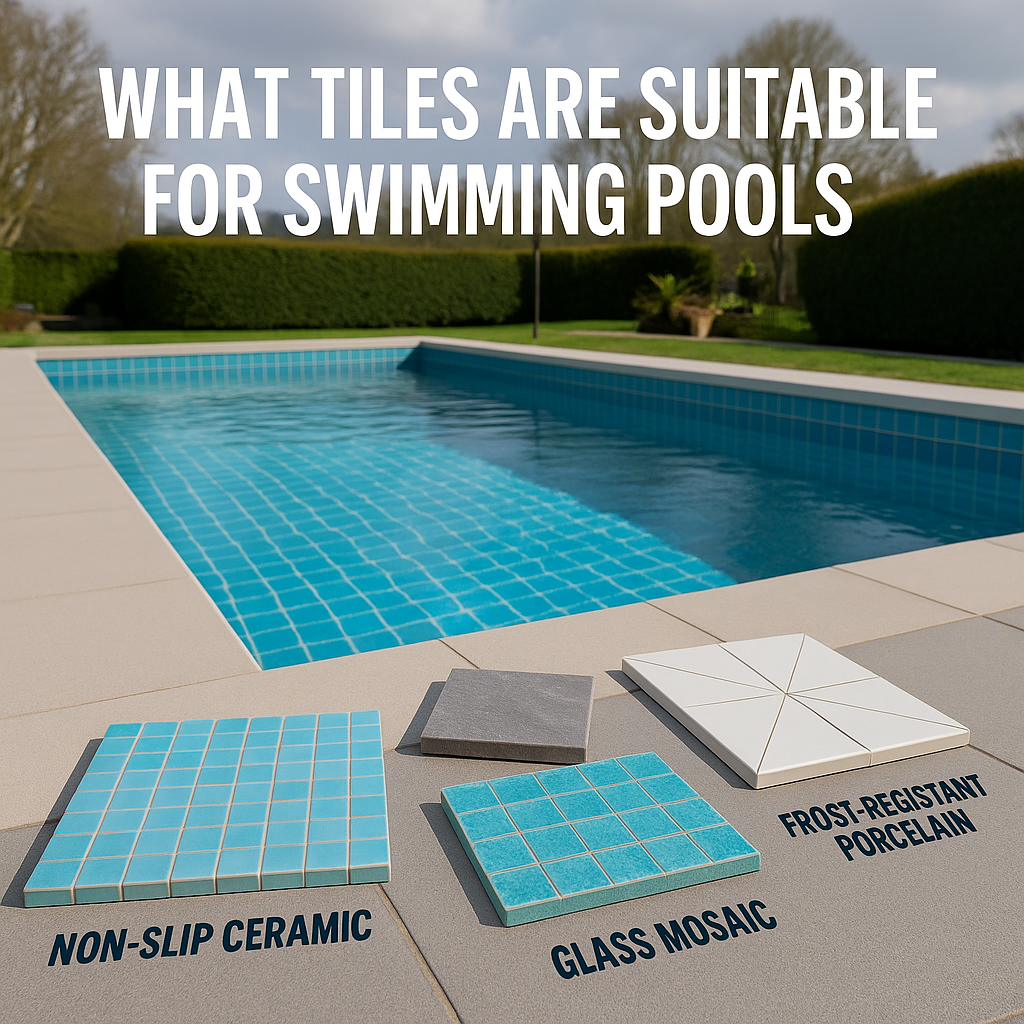 what tiles are suitable for swimming pools