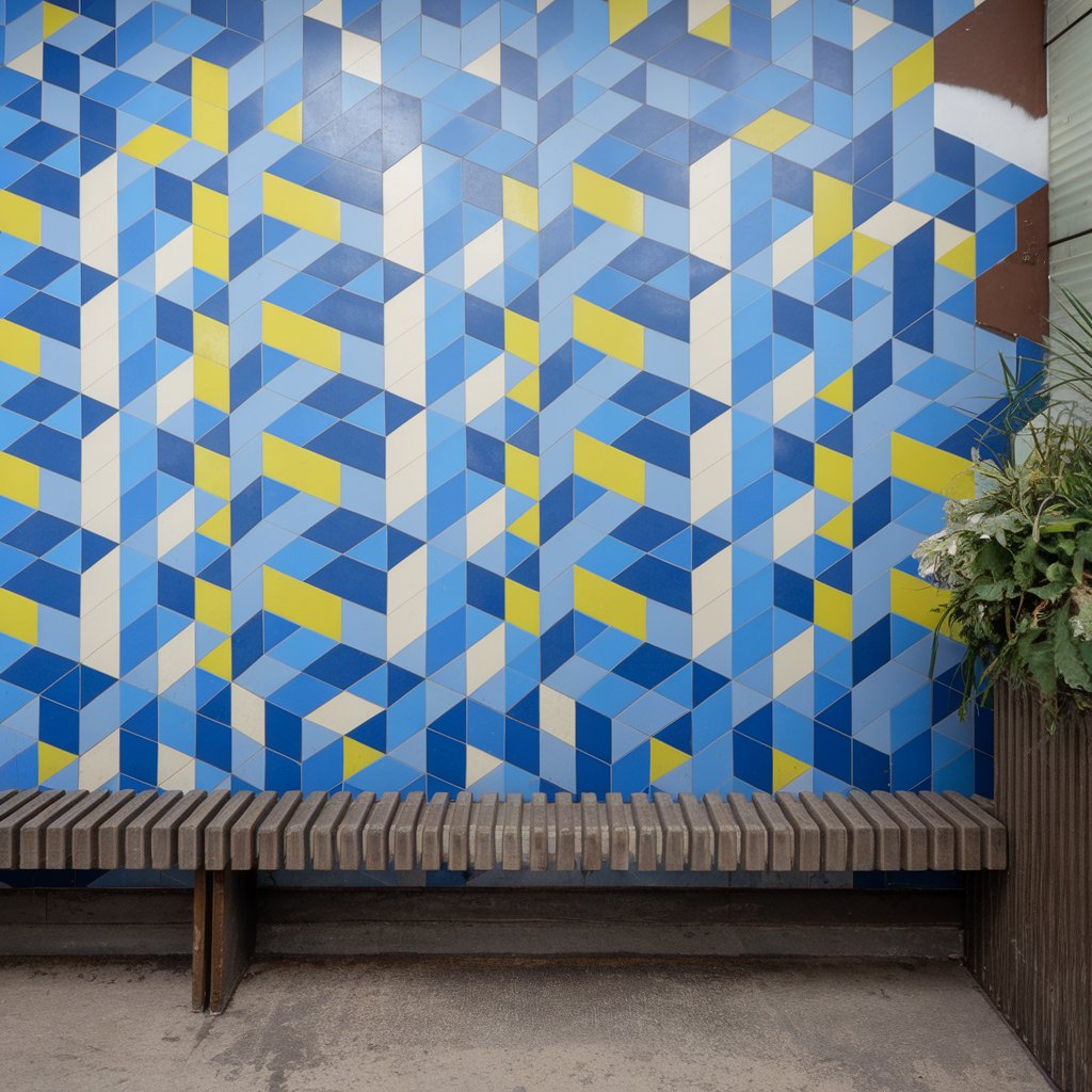 tiles with geometric patterns