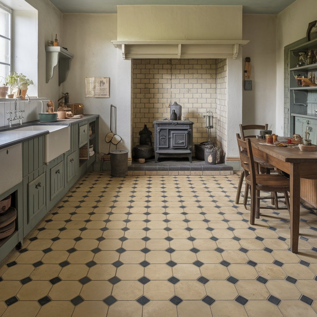 victorian kitchen tiles uk