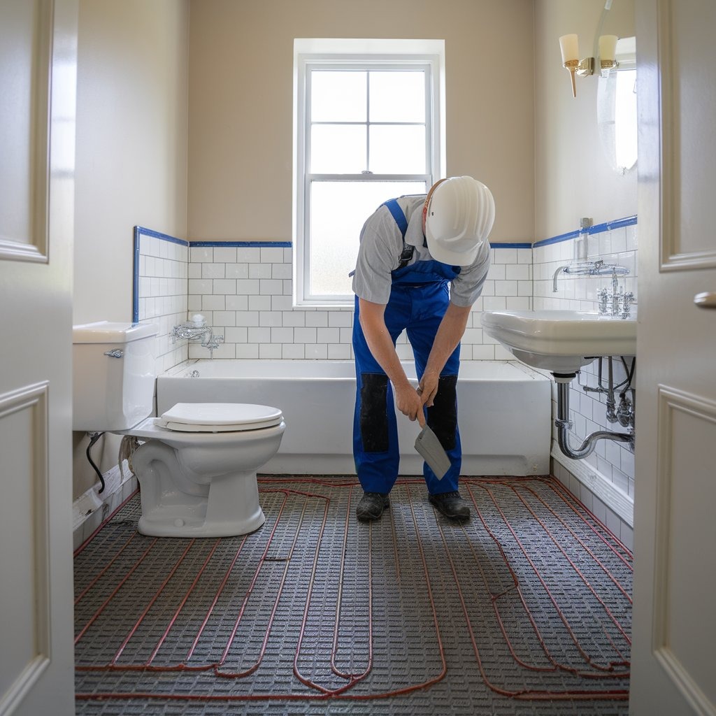 is bathroom underfloor heating worth it