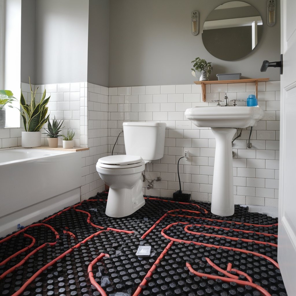 do i need underfloor heating in bathroom