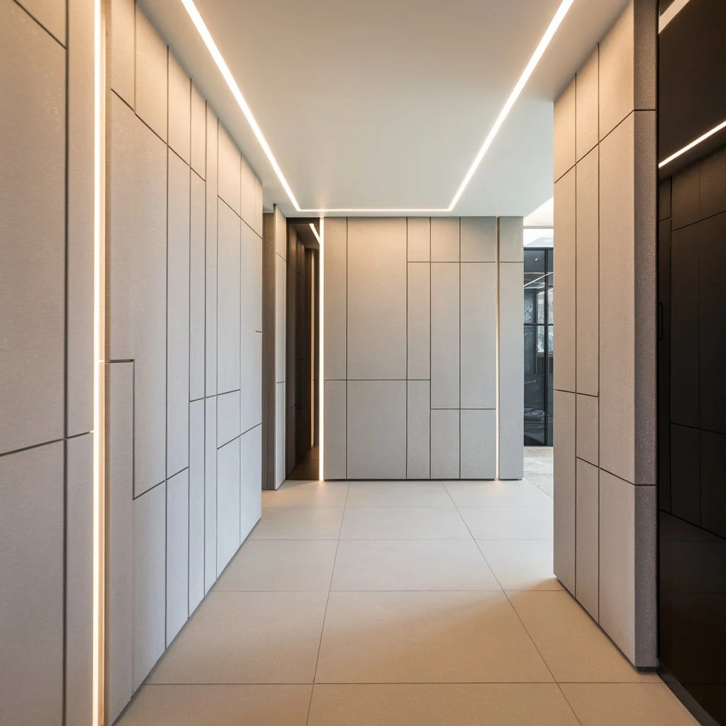 Loose wall tile grout along a tiled surface, showing early fixing gaps that can lead to tiles coming loose